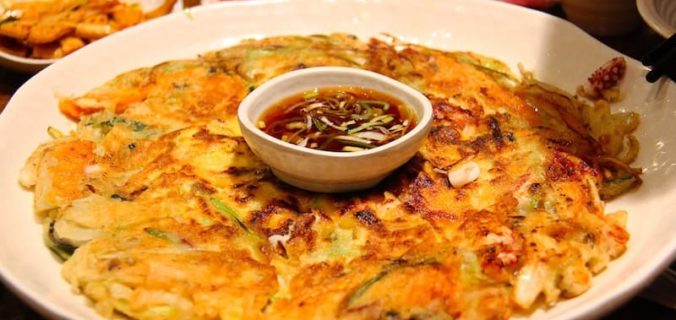 recette pancake coréen pajeon